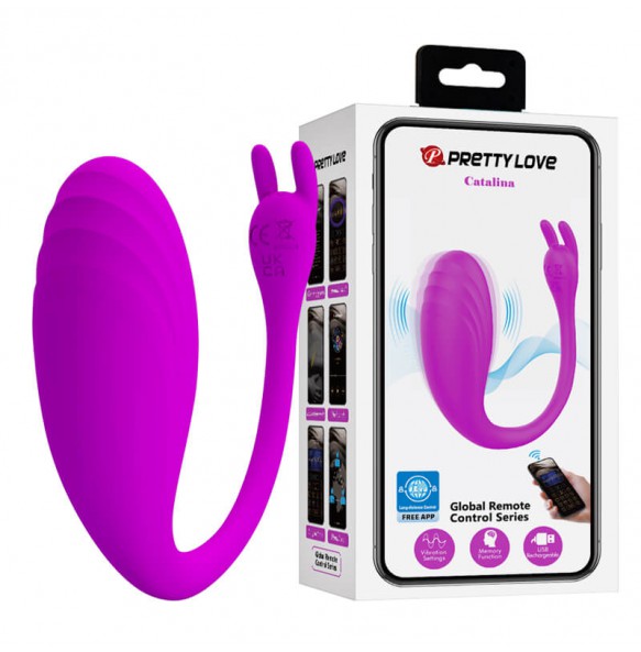 Pretty Love - Catalina Invisible Wearable Vibrators (Smart APP Model - Chargeable) Pretty Love - Catalina Invisible Wearable Vibrators (Smart APP Model - Chargeable)